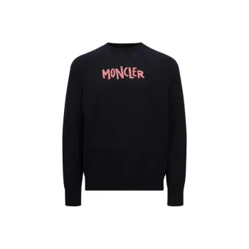 Moncler SS25 Sweater Men's Dark Blue