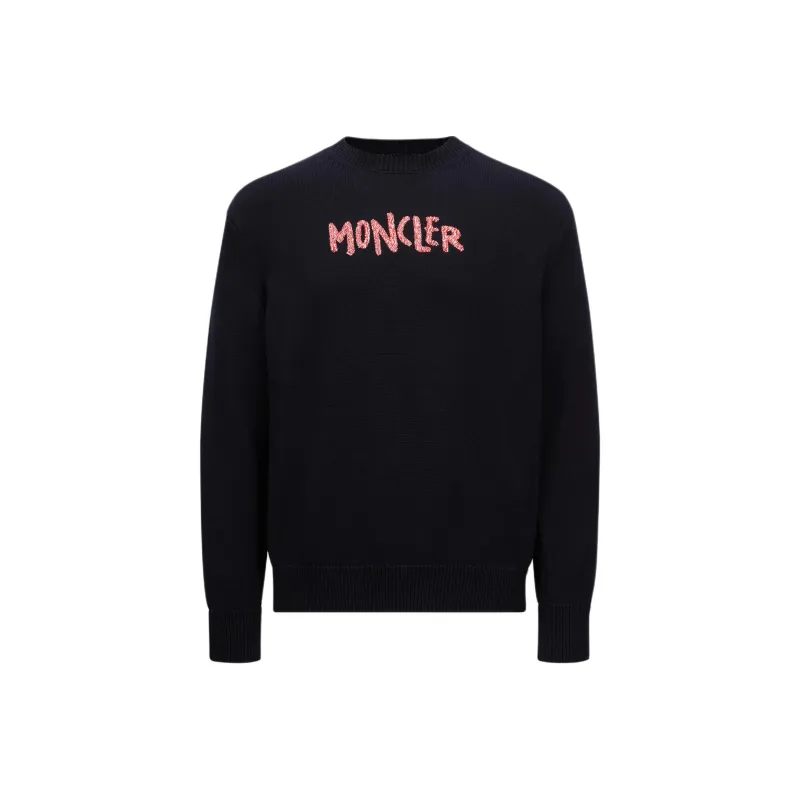 Moncler SS25 Sweater Men's Dark Blue-0