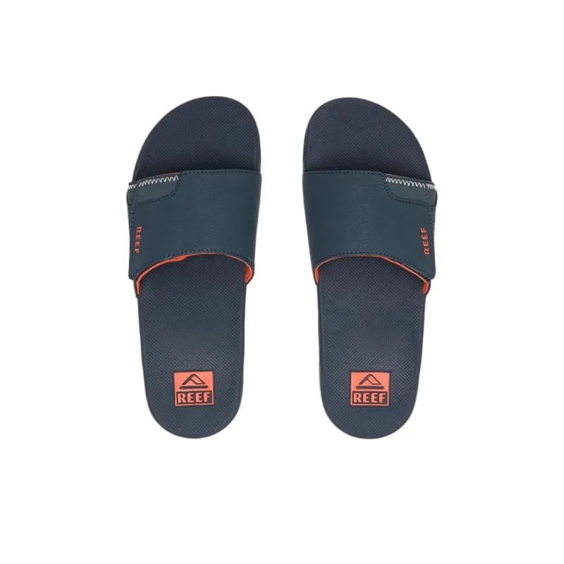 REEF Slip Resistant Abrasion Resistant Slide Slippers Men's Blue-3