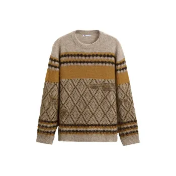 ZARA Sweaters Men Mustard