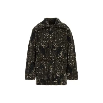 DRIES VAN NOTEN Knitted Oversized Cardigan