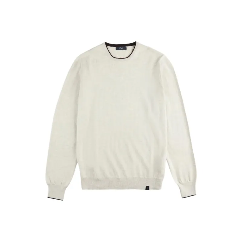 FAY Round neck Virgin Wool Sweater-0