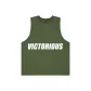 V-Style Army Green Tank Top