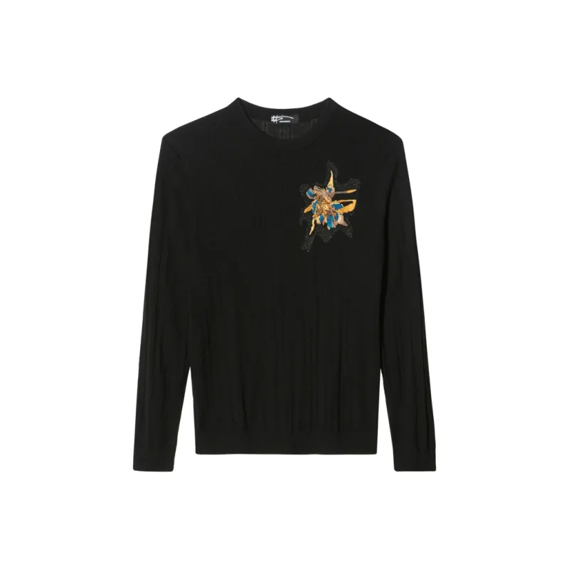 ANDREW MACKENZIE Sweater Men's Black-0
