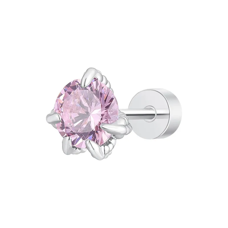 Danqin Titanium Steel Stud Earrings Unisex-17