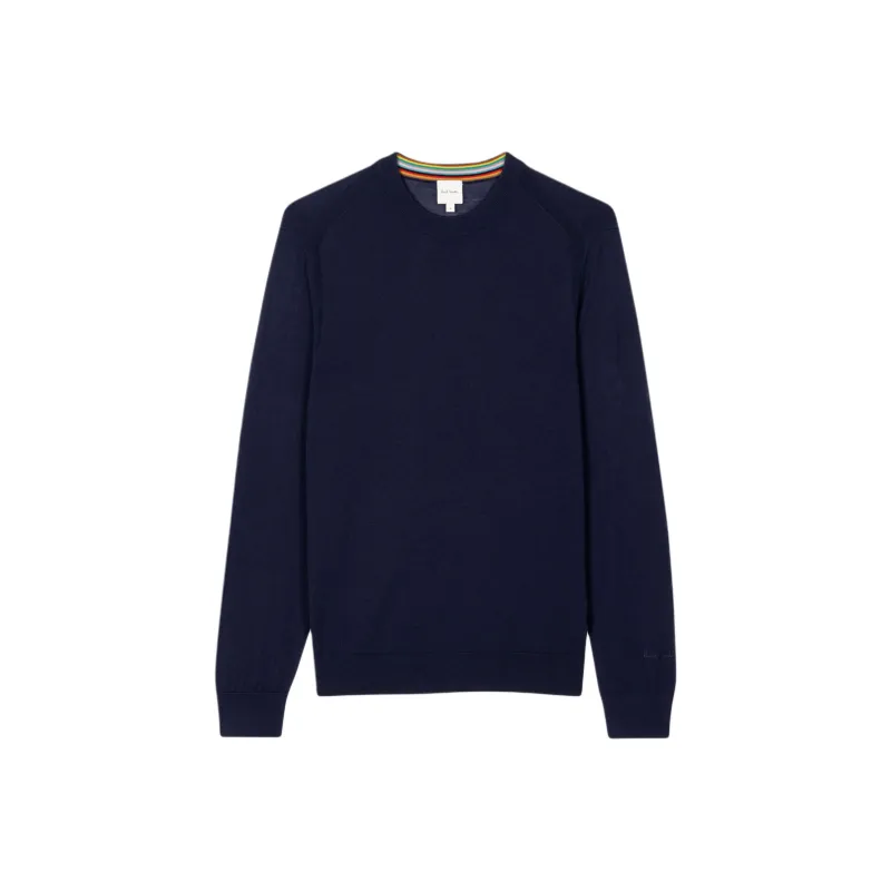 Paul Smith SS24 Sweater Men's Marine Blue-0