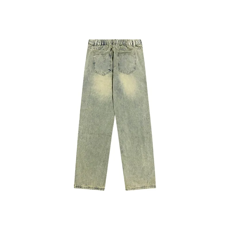 Teddy Bear Collection Jeans Unisex Yellow Mud-1