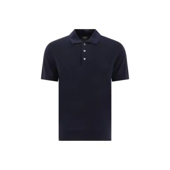 A.P.C Polo Shirt Men's Marine Blue