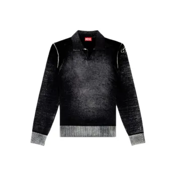 DIESEL K Lorenzo Knitted Polo Top