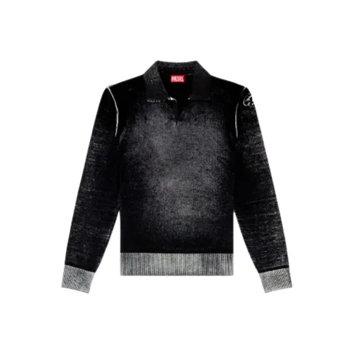DIESEL K Lorenzo Knitted Polo Top