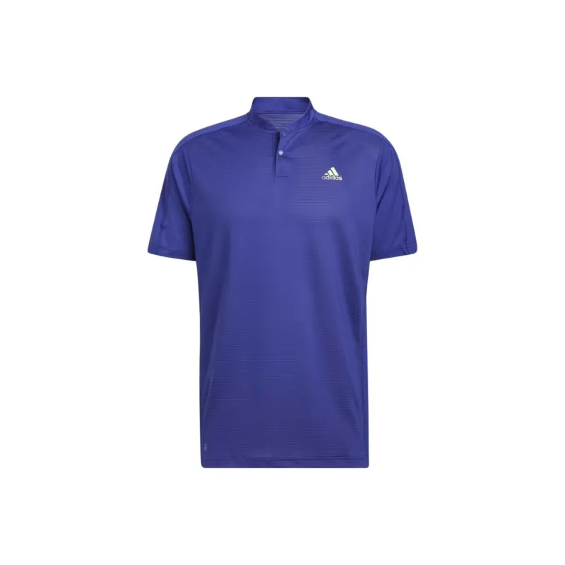 Adidas Sport Collar Golf Shirt Polo Shirt Men's Traditional Indigo-0