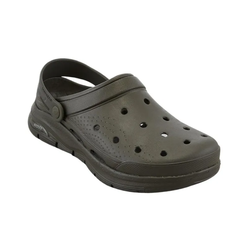 Skechers ArchFit Clogs Men's Green-2