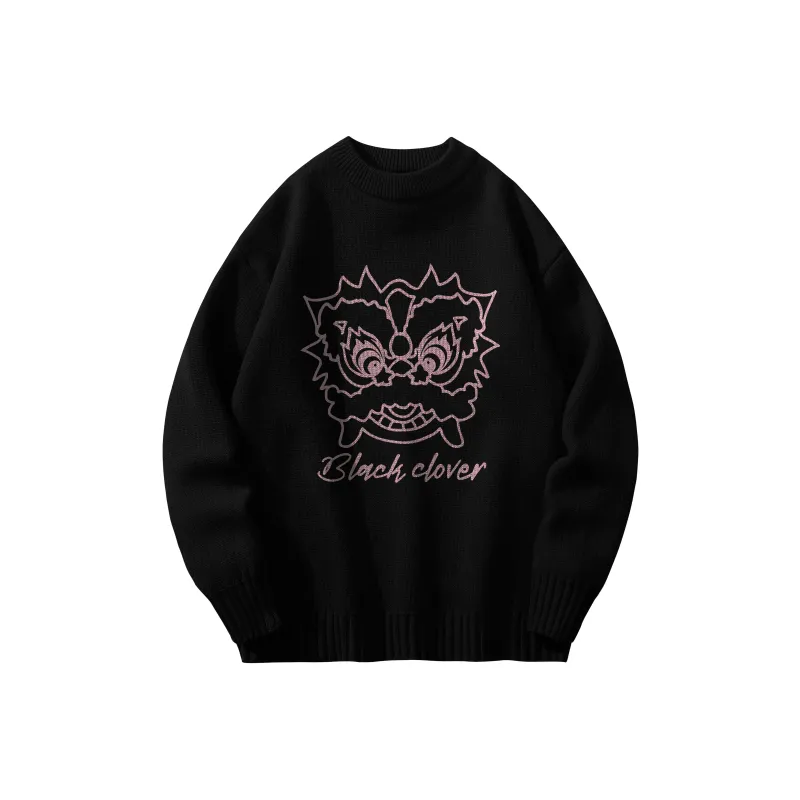 BLACK CLOVER Knitwear Unisex Red-4