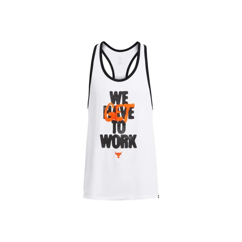 Under Armour Tank Tops Men's White-0