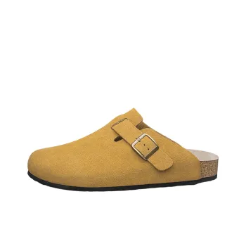 VAEL Rubber Sole Quiet Abrasion Resistant Closed Toe Slippers Unisex
