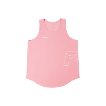 Powolves Tank Tops Unisex Pink