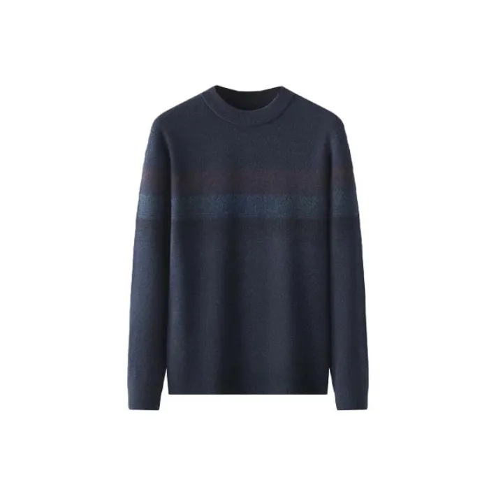 Red Bean Sipeng Craft Thickened Sweater Men's-3