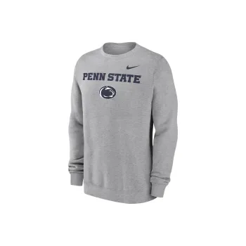 Nike Penn State Nittany Lions Primetime Primary Stack Men's Nike College Pullover Crew