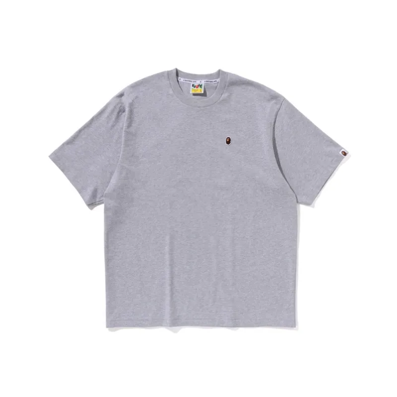 A BATHING APE Appliqué Logo T shirt-3