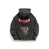 Fleece-Lined Black Gray