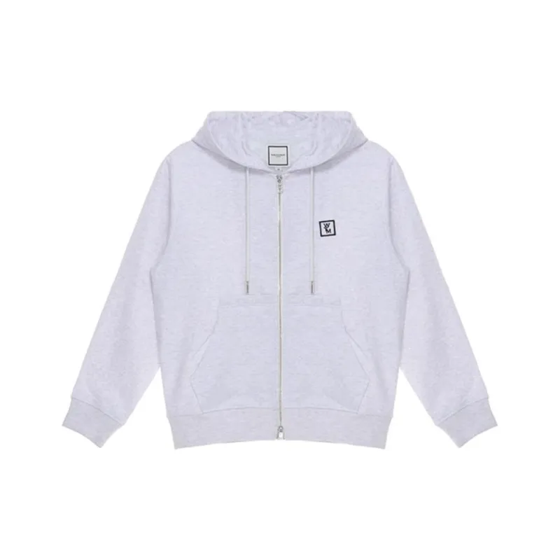 WOOYOUNGMI Logo embroidered Hoodie-0