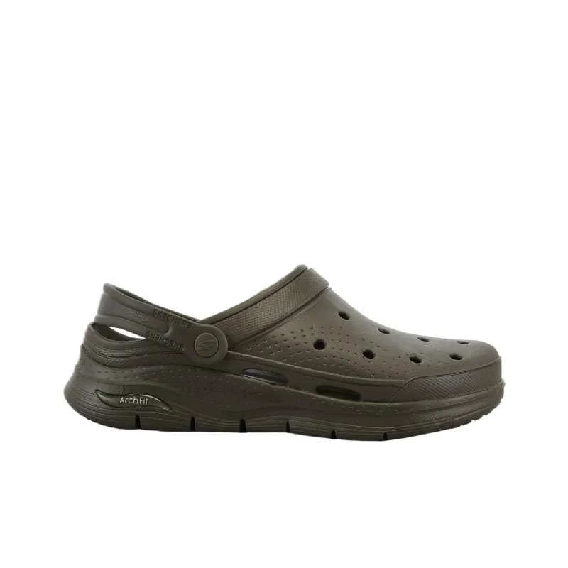 Skechers ArchFit Clogs Men's Green-1