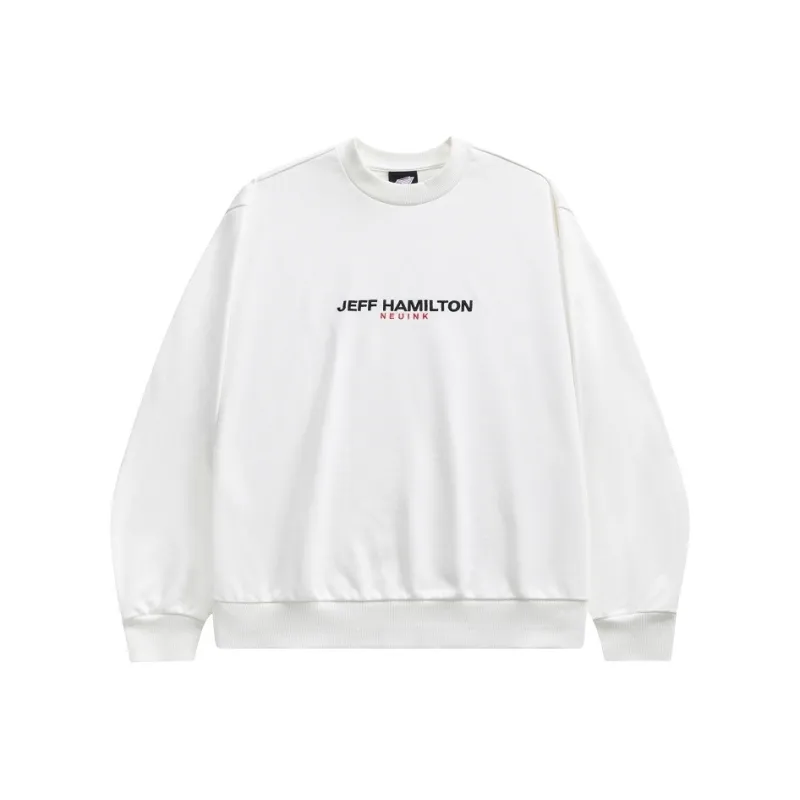 JEFF HAMILTON Sweatshirt Unisex White-0