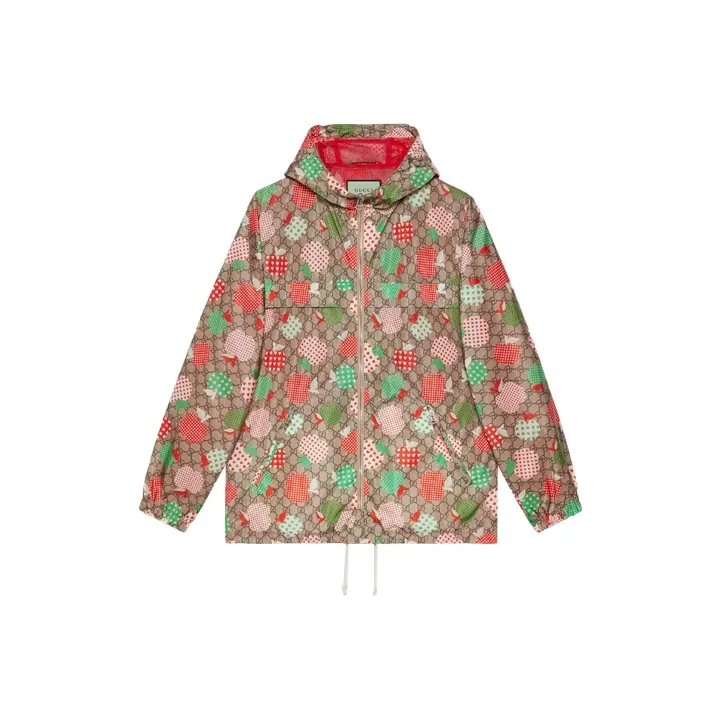 GUCCI FW21 Jackets Coats Men's Brown-0