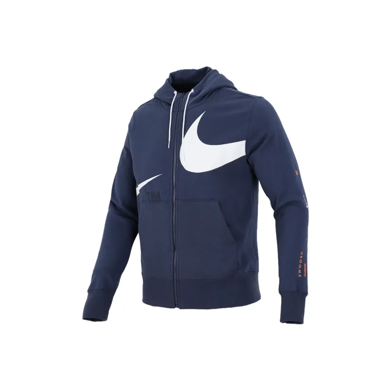Nike Jackets Men Navy Blue-0