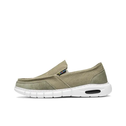 Bull Thunder Anti Slip Wear Resistant Low Top Canvas Shoes Men's