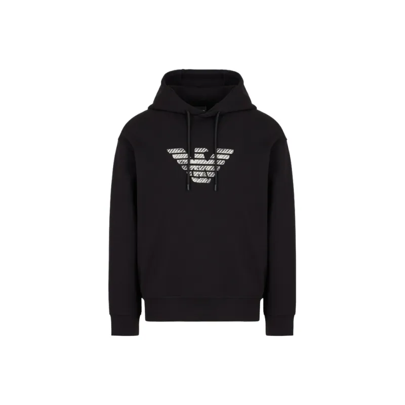 EMPORIO ARMANI Logo embroidered Hoodie-0