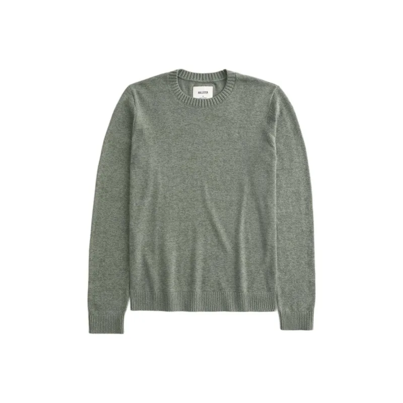 Hollister Sweater Men's Olive Green-0