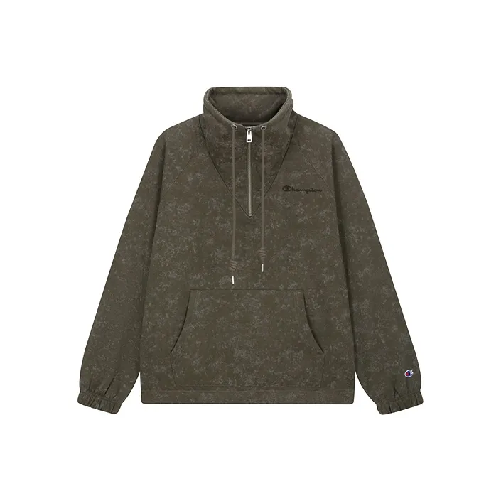 Champion Sweatshirt US Version Men's Army Green-0