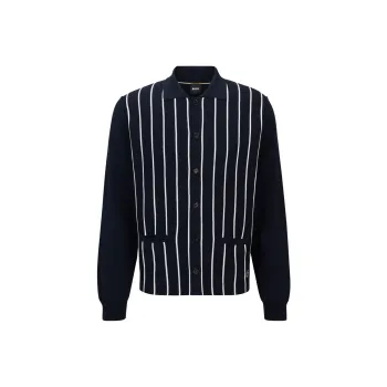 HUGO BOSS SS24 Knitwear Men's Navy