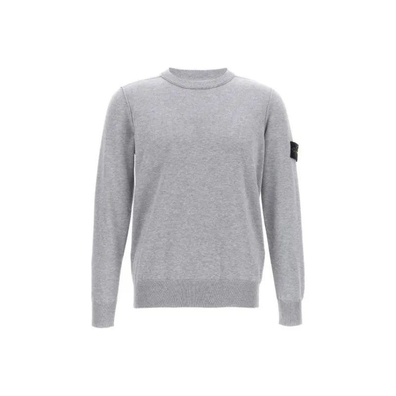 STONE ISLAND Compass Patch Crewneck Jumper-0
