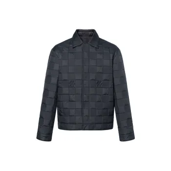 LOUIS VUITTON Jackets & Coats Men's Dark Gray