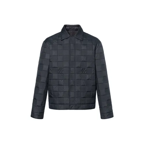 LOUIS VUITTON Jackets & Coats Men's Dark Gray