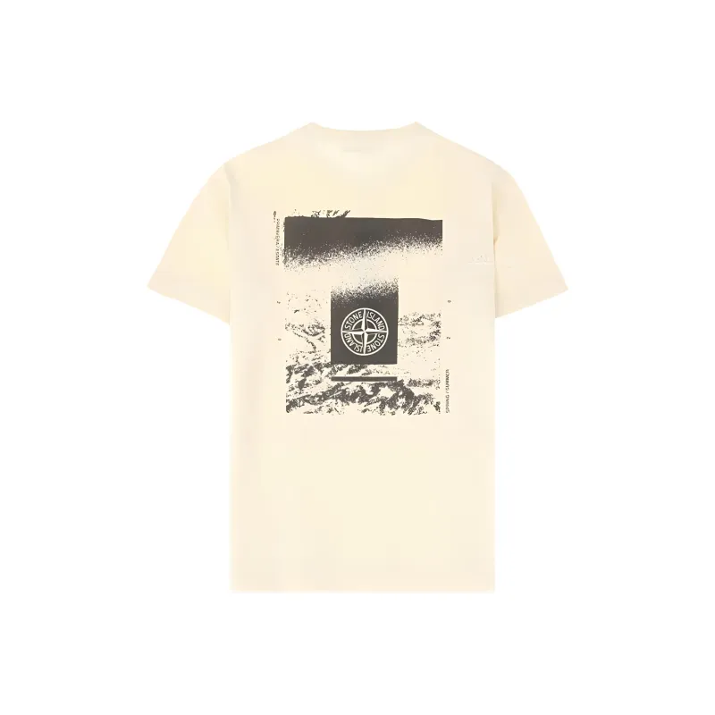 STONE ISLAND T Shirt Men's Yellow-1