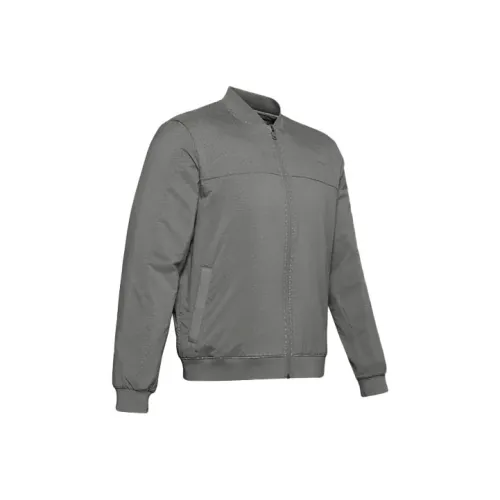 Under Armour ColdGear Jackets Men Gray Green