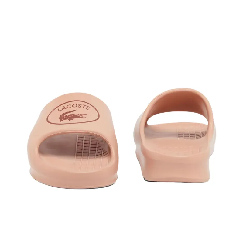 LACOSTE Logo print Slides Women's-3