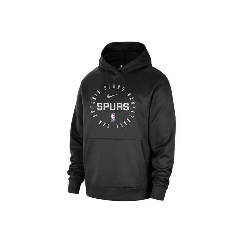 Nike San Antonio Spurs Spotlight Men's Nike Dri FIT Nba Pullover Hoodie-0