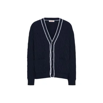 Valentino FW24 Knitwear Men's Marine Blue