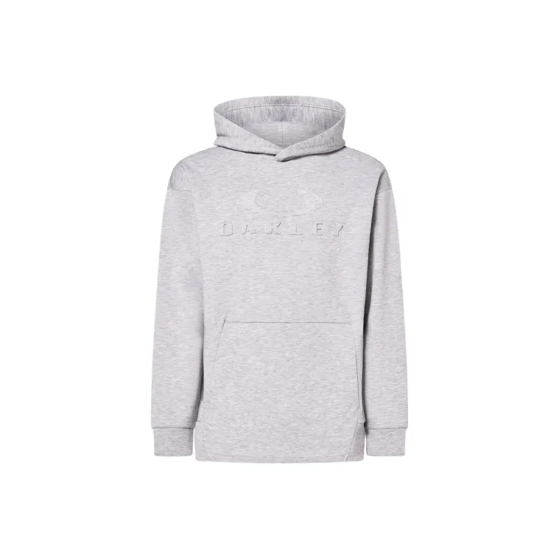 Oakley Enhance QD Fleece Hoodie Evo Sweatshirt Unisex Gray-0