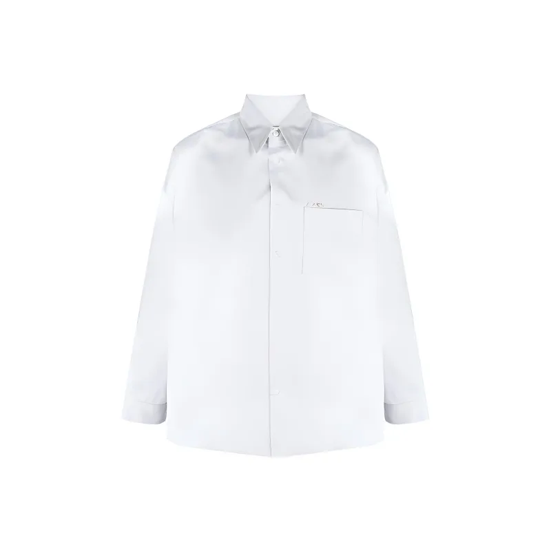 MARNI Logo embroidered Cotton Shirt-0