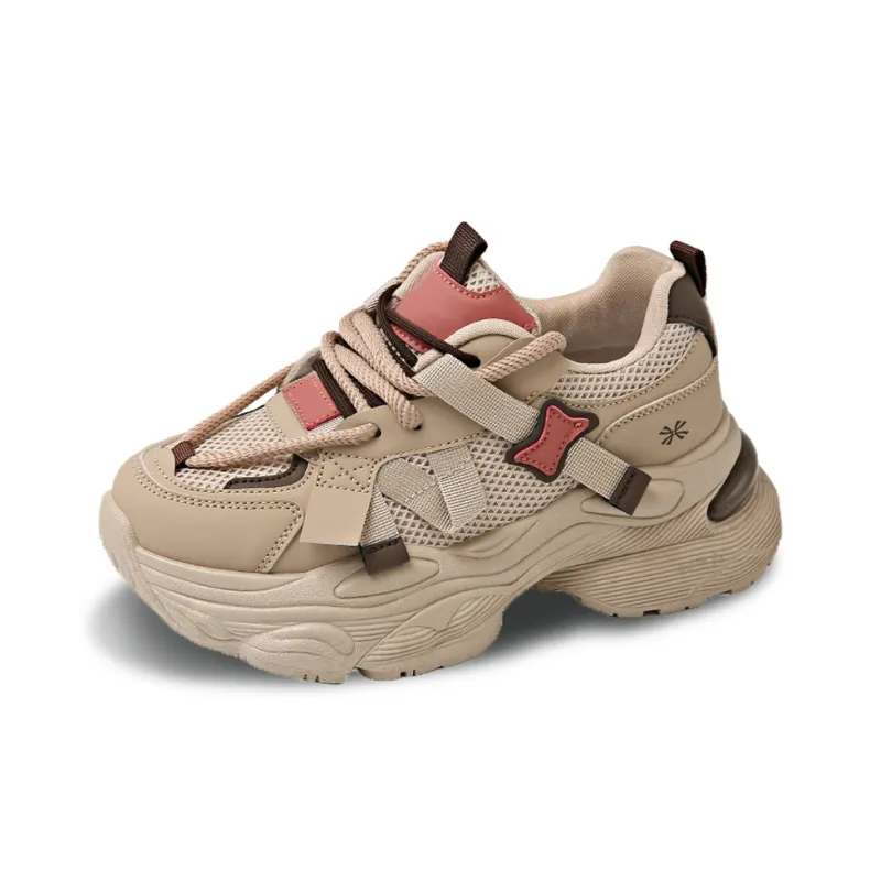 YUZHAOLIN Anti-Slip And Wear-Resistant Height Increasing Low-Top Chunky Sneakers Women's-18