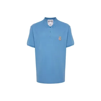 MOSCHINO Teddy Bear Short Sleeved Polo Shirt