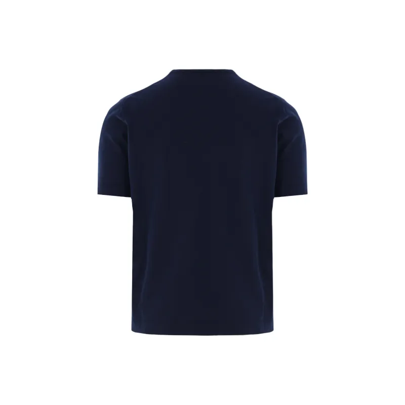 CARUSO T Shirts Men Dark Blue-1