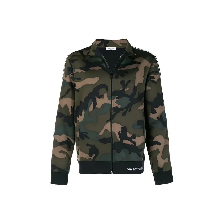 Valentino Jackets Men Green-0