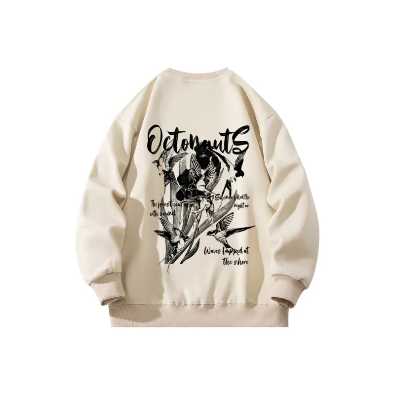 Small Columns Under The Sea Sweatshirt Unisex-10