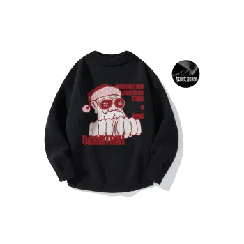 BEENTRILL Pullover Sweater, Thickened And Fleece Lined Unisex